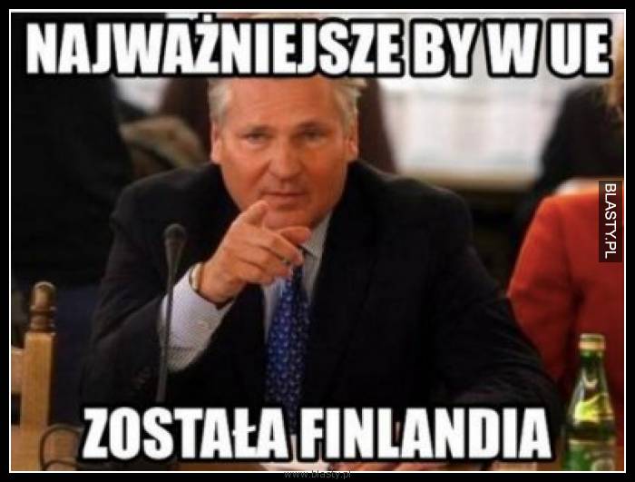 Najważniejsze, żeby w UE została Finlandia