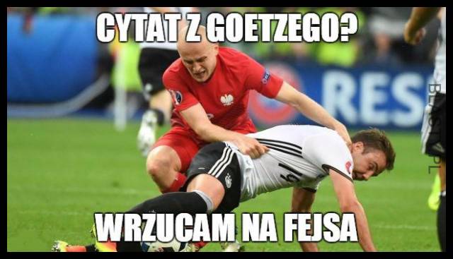 Pozdan wrzuca Goetzego na fejsa