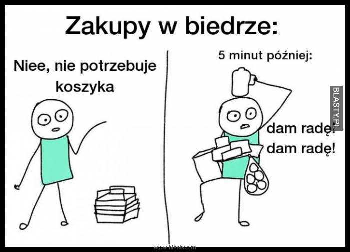 Zakupy w biedrze