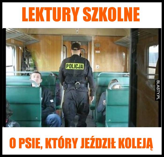 Lektury szkolne o psie, który jeździł koleją