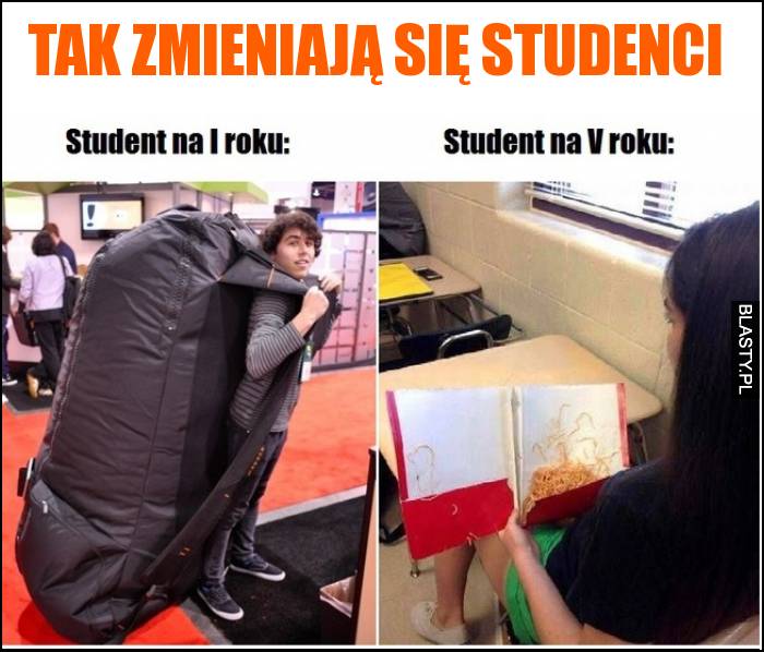 Tak zmieniają się studenci