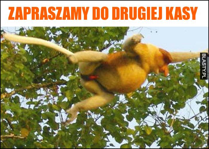 Zapraszamy do drugiej kasy