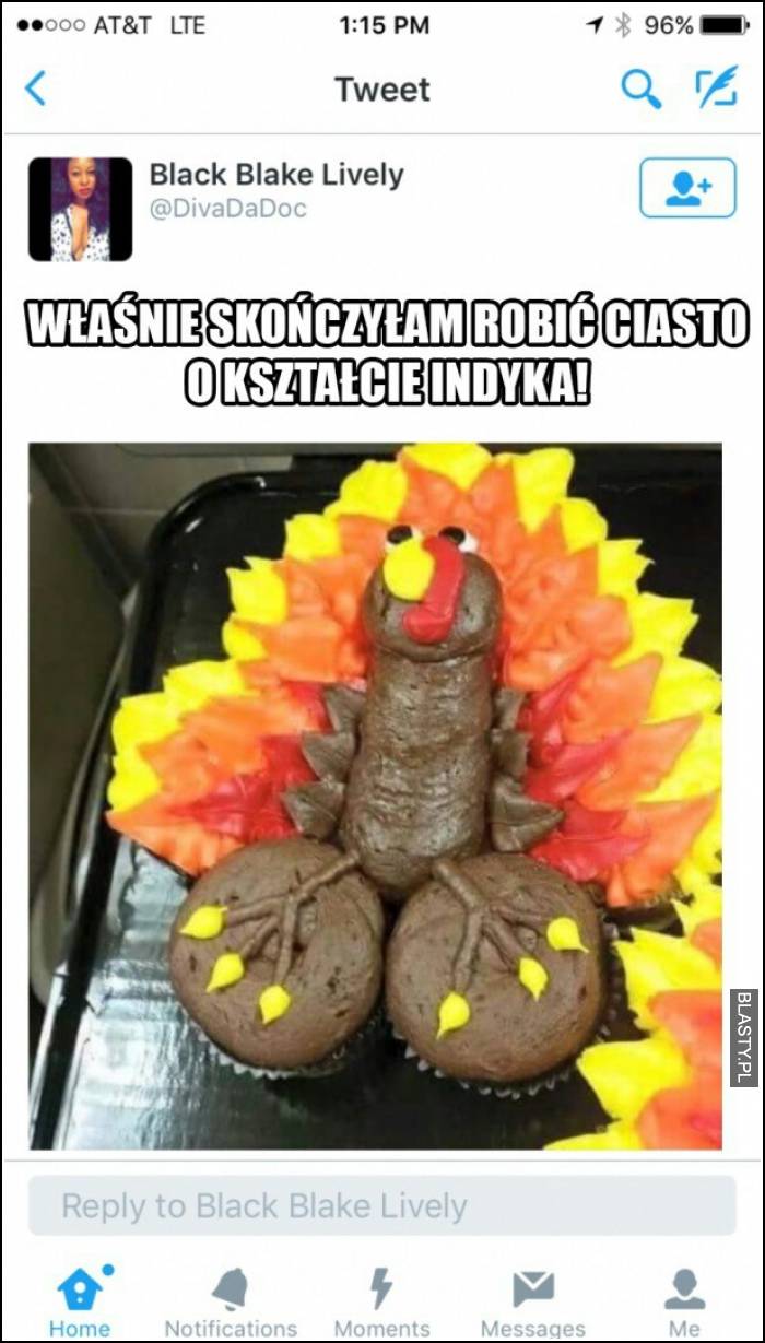 Właśnie skończyłam robić ciasto