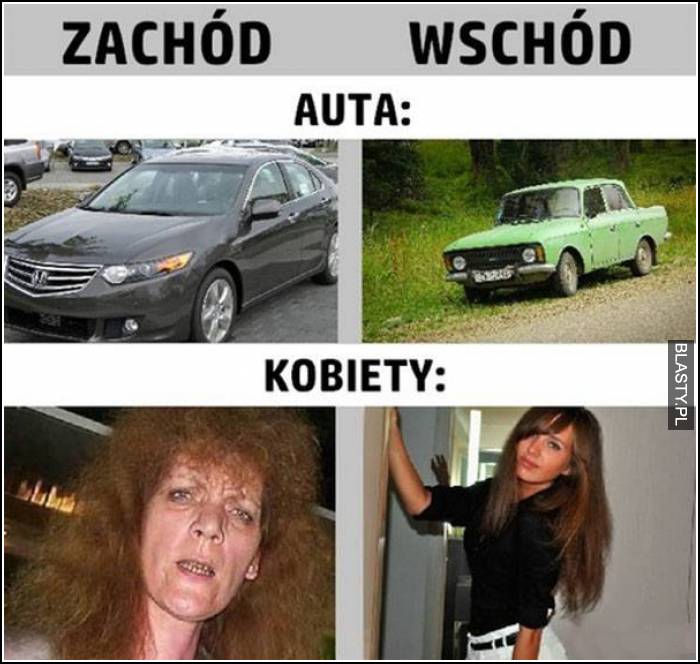 Zachód vs wschód