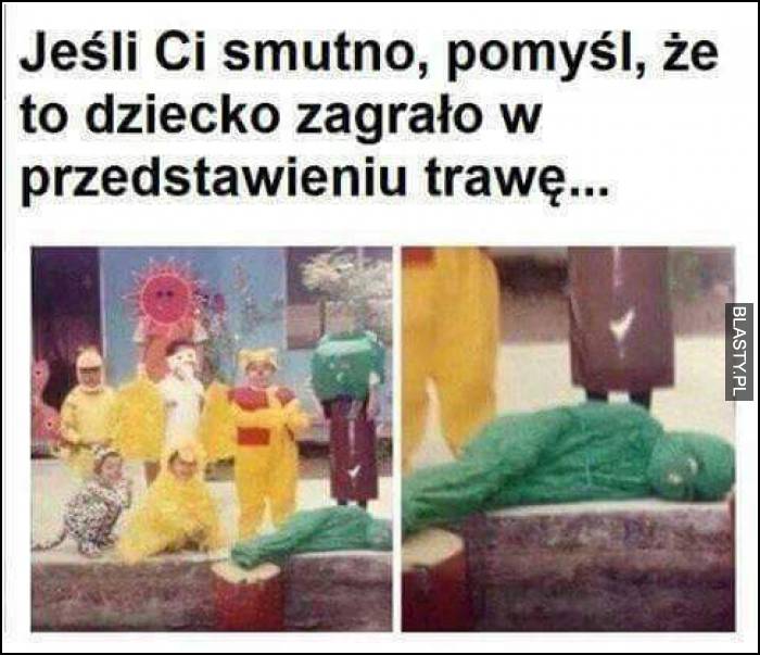 trawa w przedstawieniu