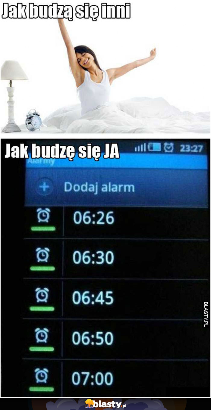 Jak budzą się inni