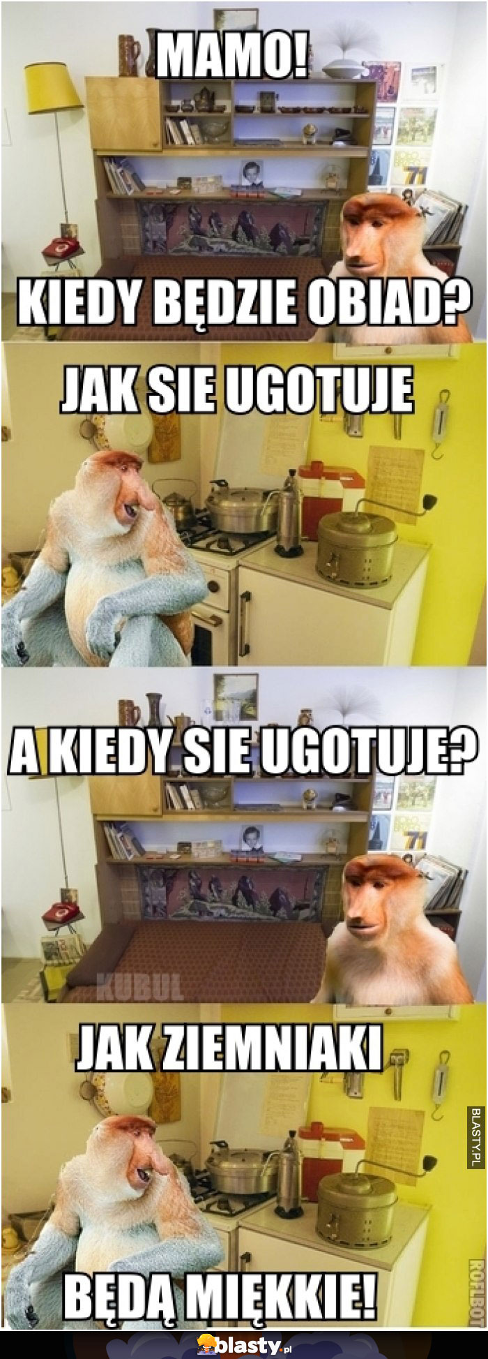 Mamo kiedy będzie obiad