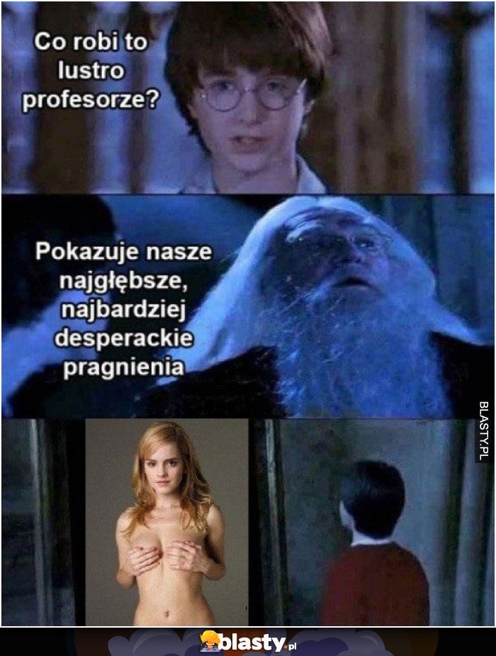 Co robi to lustro profesorze?