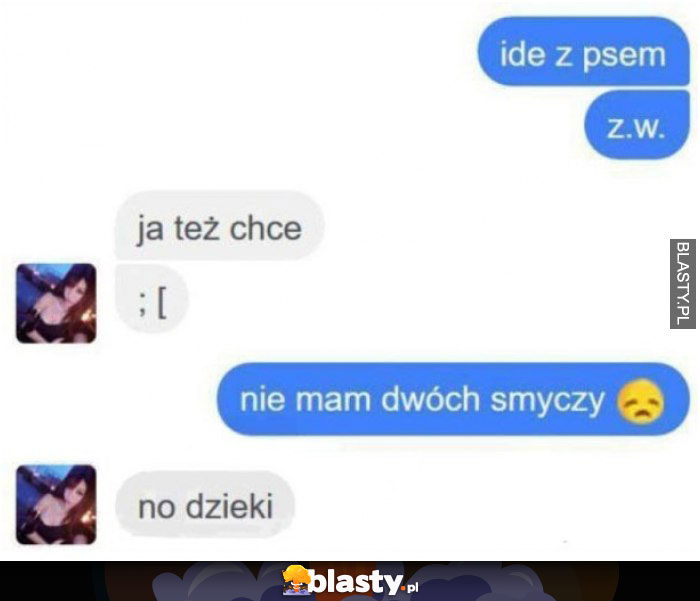 Idę z psem