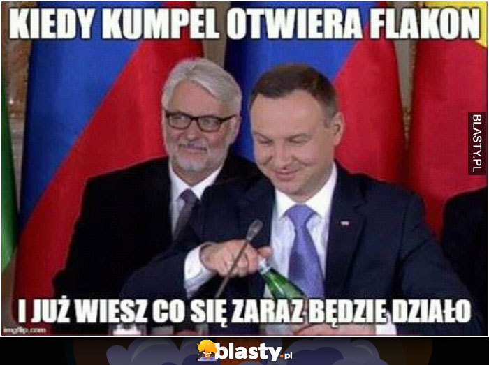 kiedy kolega otwiera flakon