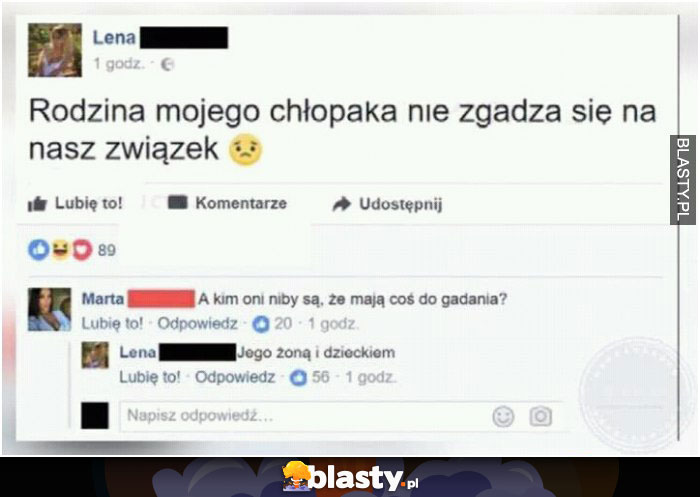 Rodzina mojego chłopaka nie zgadza się na nasz związek