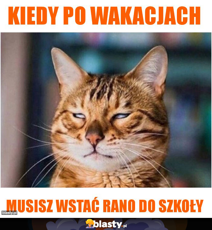 kiedy po wakacjach