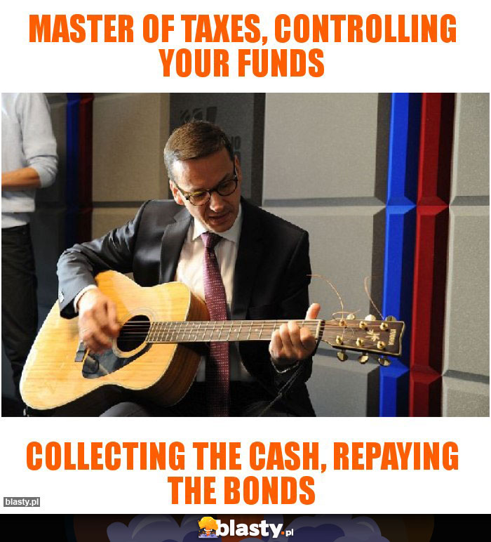 Master of taxes, controlling your funds