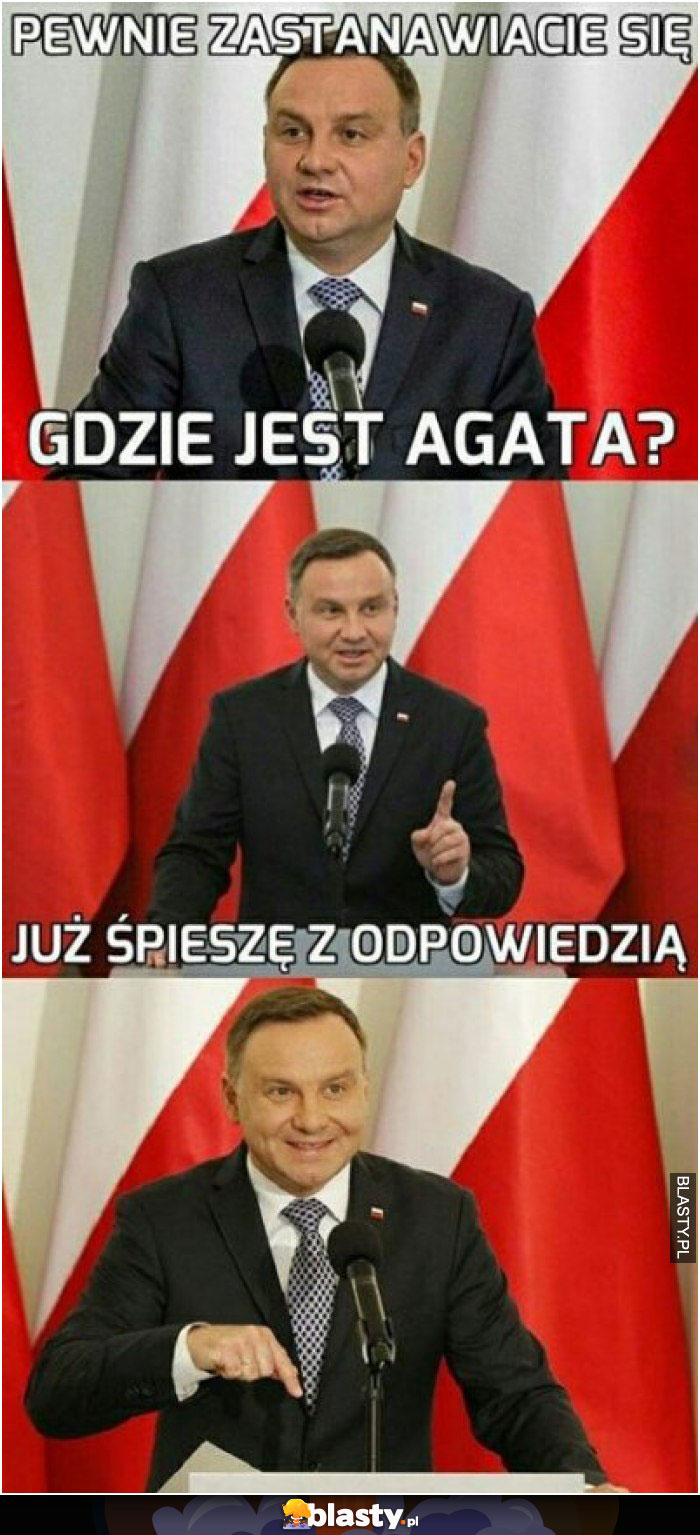 Pewnie zastanawiacie się gdzie jest agata