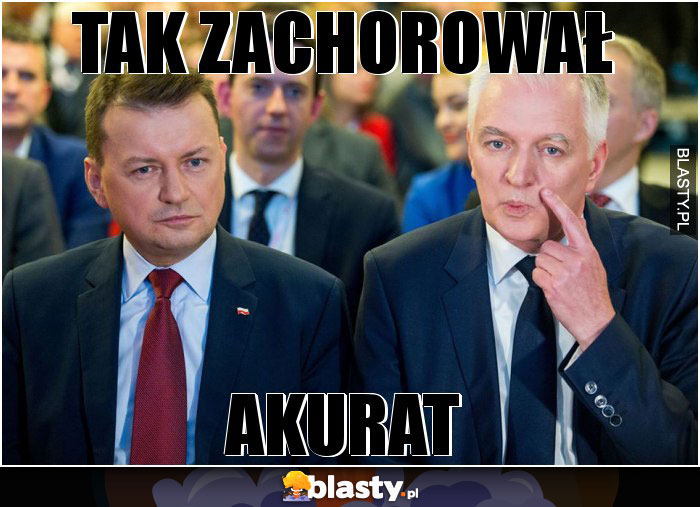 TAK ZACHOROWAŁ