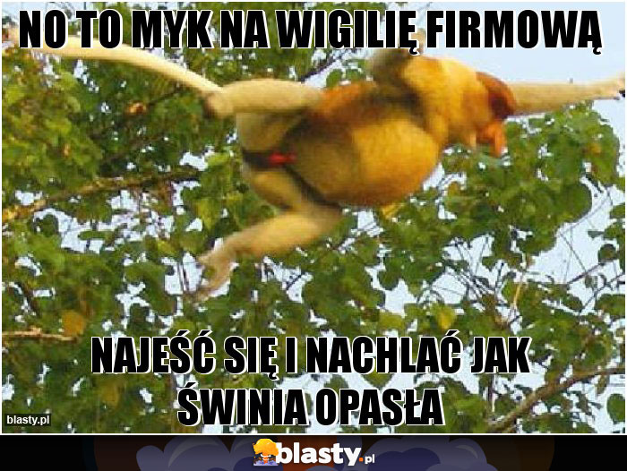 No to myk na wigilię firmową