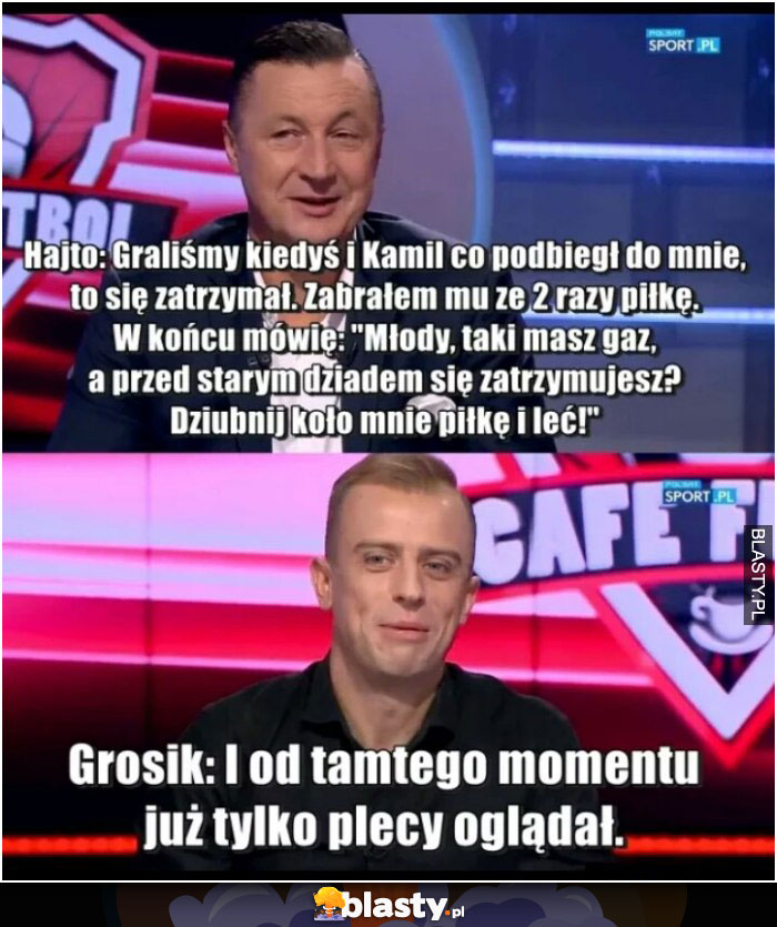 Rozmowa Hajto z Grosikiem