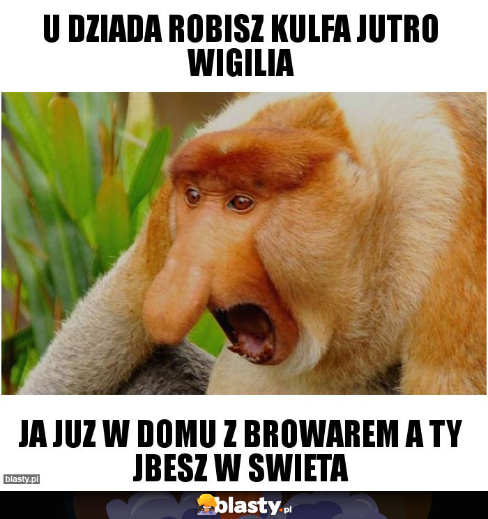 U dziada robisz kulfa jutro wigilia