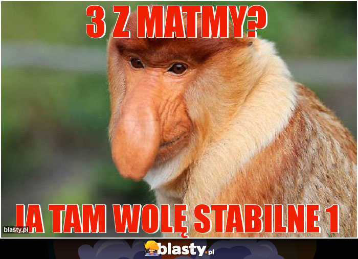 3 z matmy?