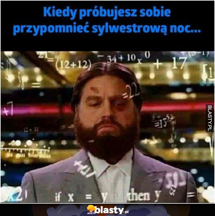 Kiedy próbujesz.