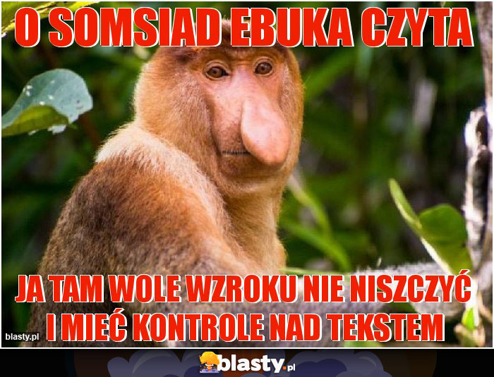 O somsiad ebuka czyta