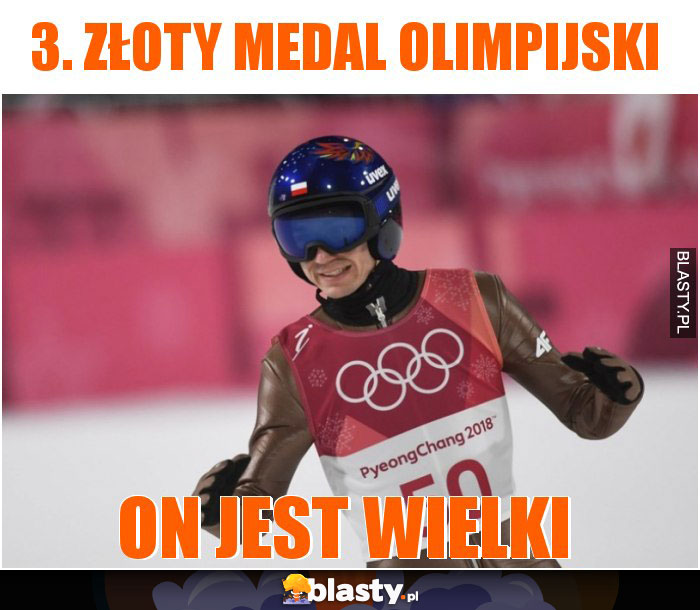 3. złoty medal olimpijski