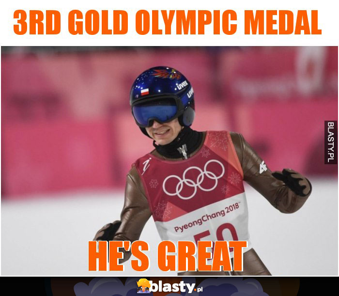 3rd gold Olympic Medal