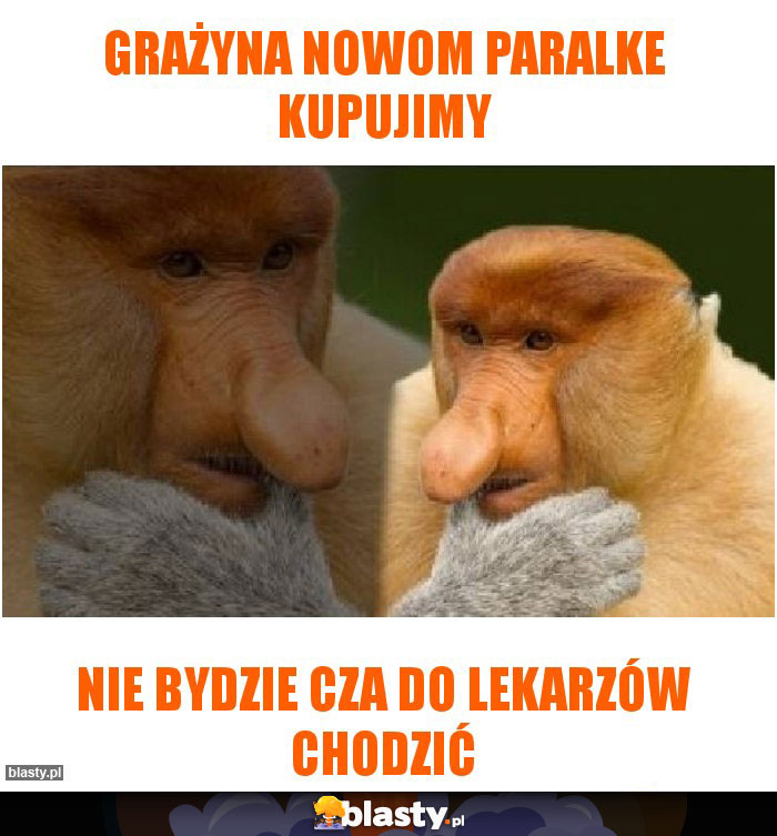 Grażyna nowom paralke kupujimy