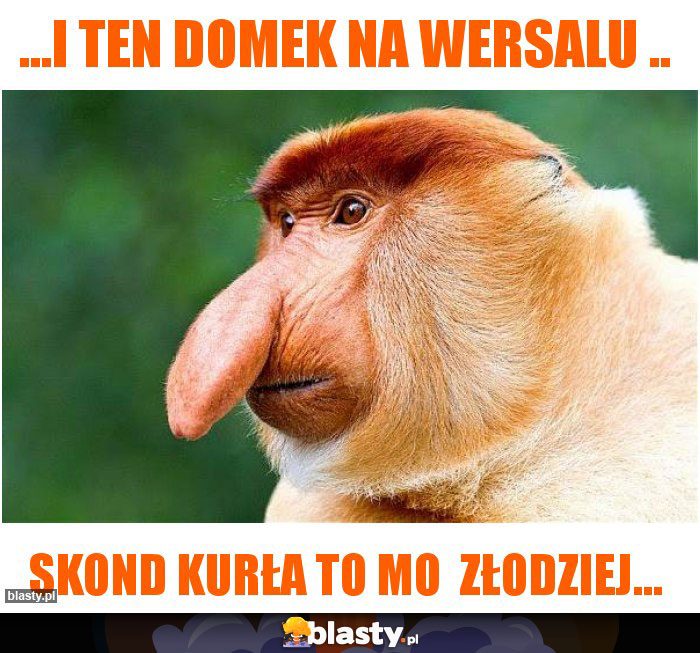 ...i ten domek na Wersalu ..