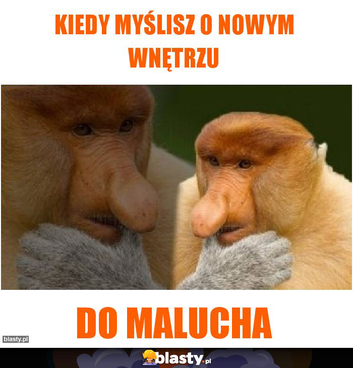 Kiedy myślisz o nowym wnętrzu