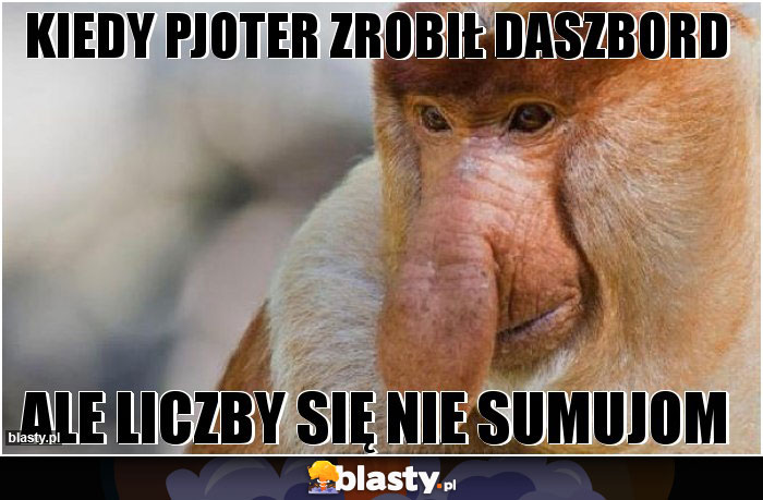 Kiedy Pjoter zrobił daszbord