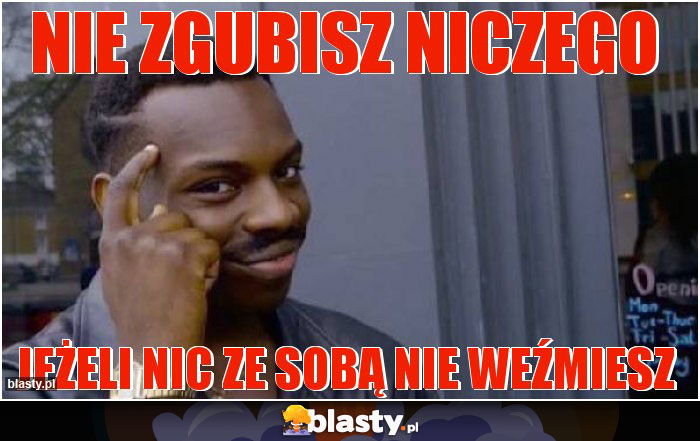 Nie zgubisz niczego