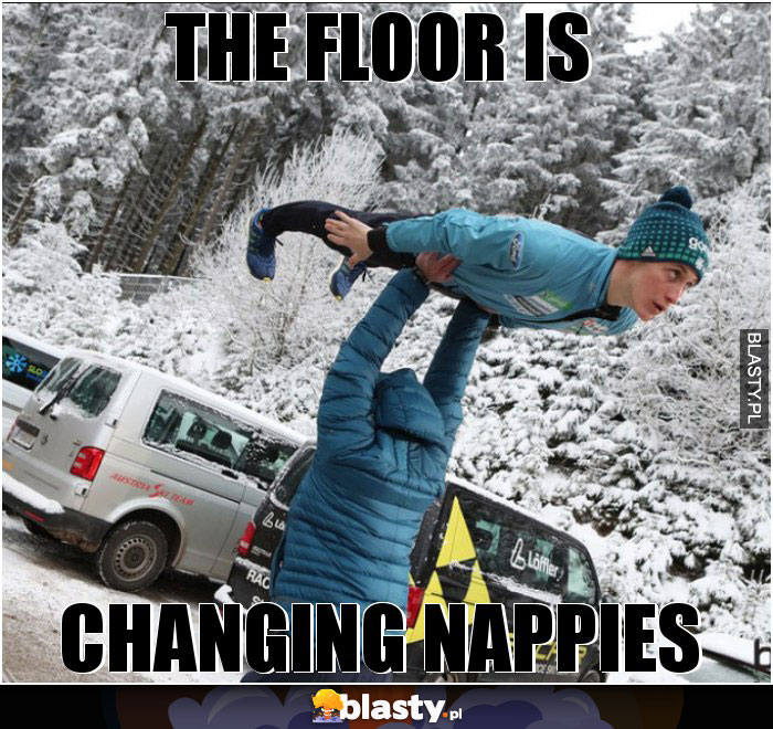 The floor is
