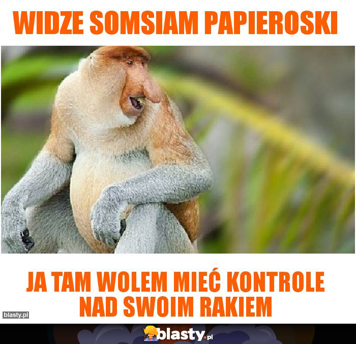 widze somsiam papieroski