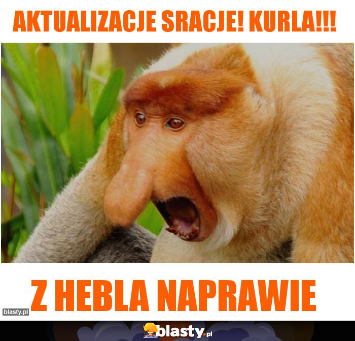 AKTUALIZACJE SRACJE! KURLA!!!