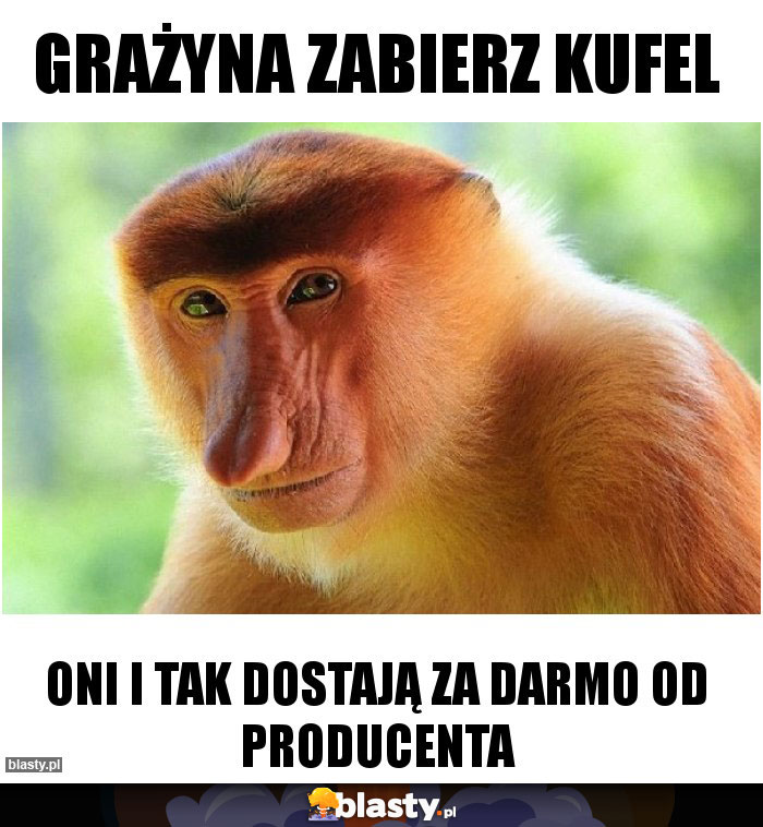 Grażyna zabierz kufel