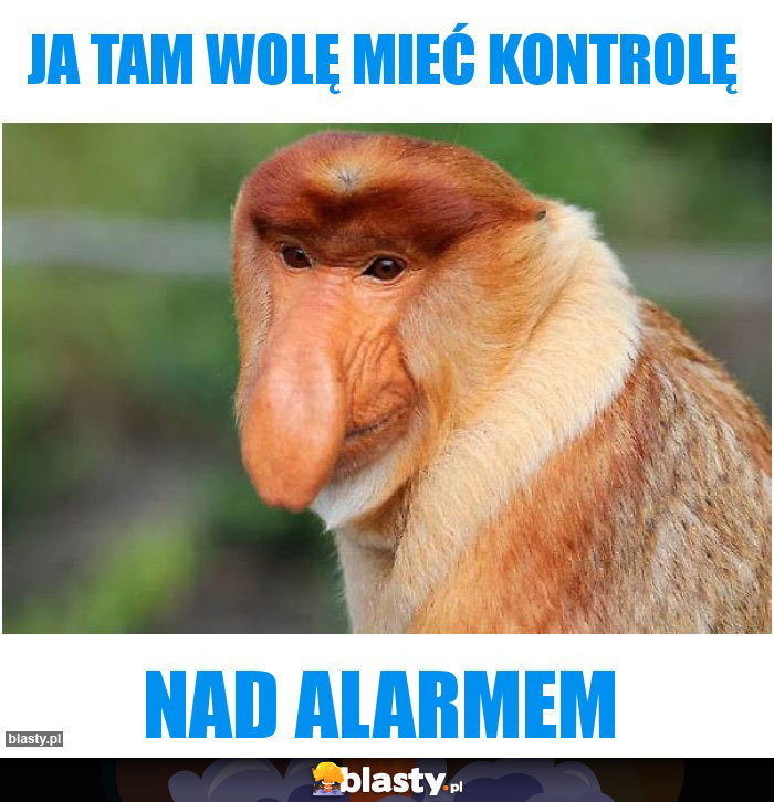 Ja tam wolę mieć kontrolę