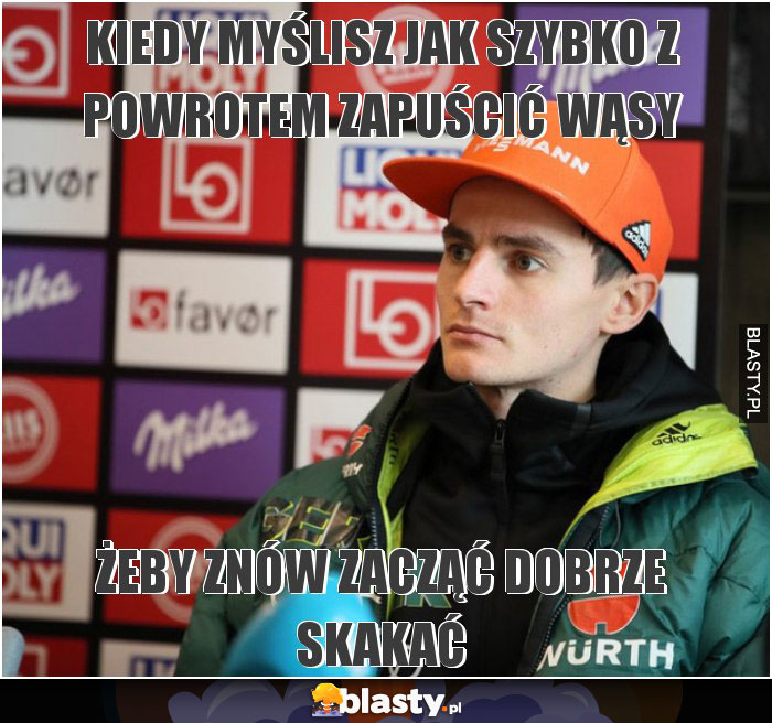 Kiedy myślisz jak szybko z powrotem zapuścić wąsy