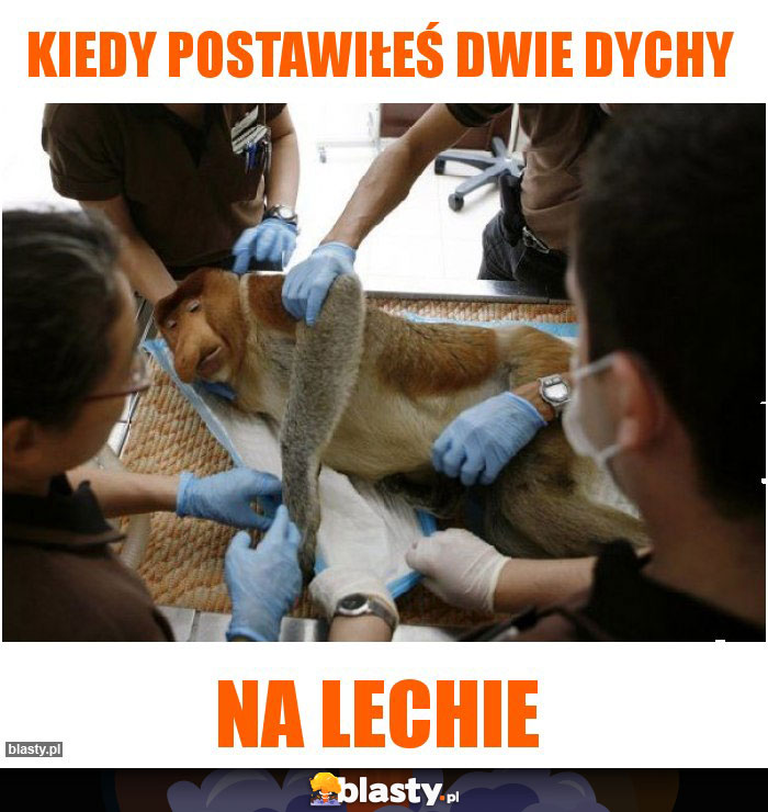 Kiedy postawiłeś dwie dychy