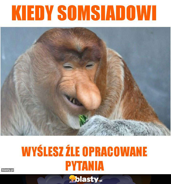 Kiedy somsiadowi