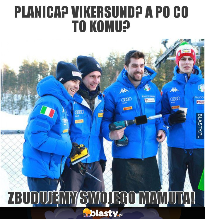 Planica? Vikersund? A po co to komu?