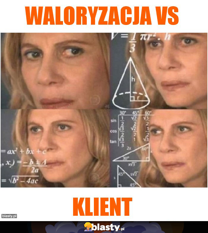 waloryzacja vs