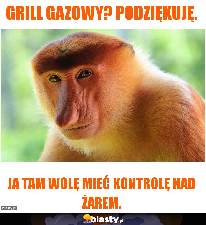 Grill gazowy? Podziękuję.