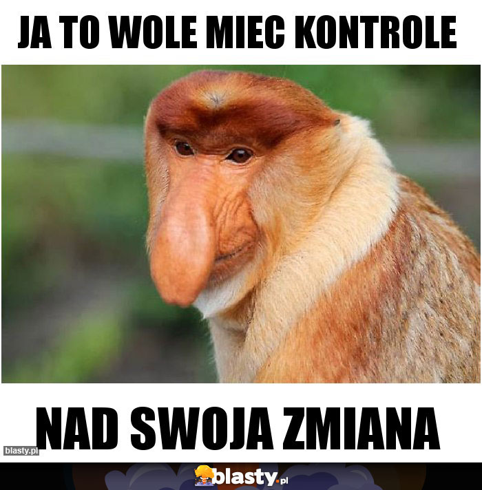 Ja to wole miec kontrole