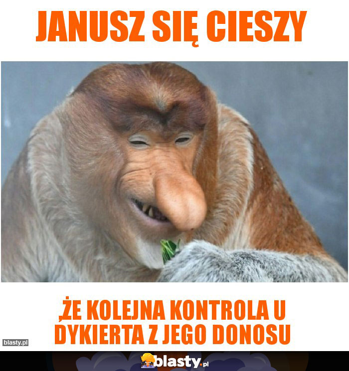 JANusz się cieszy