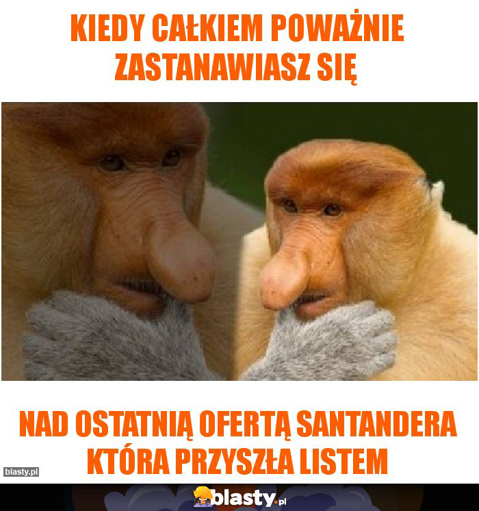 KIEDY CAŁKIEM POWAŻNIE ZASTANAWIASZ SIĘ