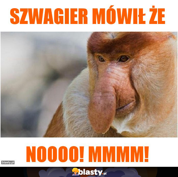 Szwagier mówił że