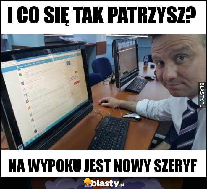 I co się tak patrzysz?