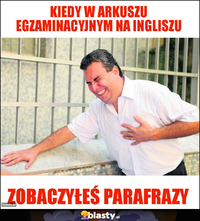 Kiedy w arkuszu egzaminacyjnym na ingliszu