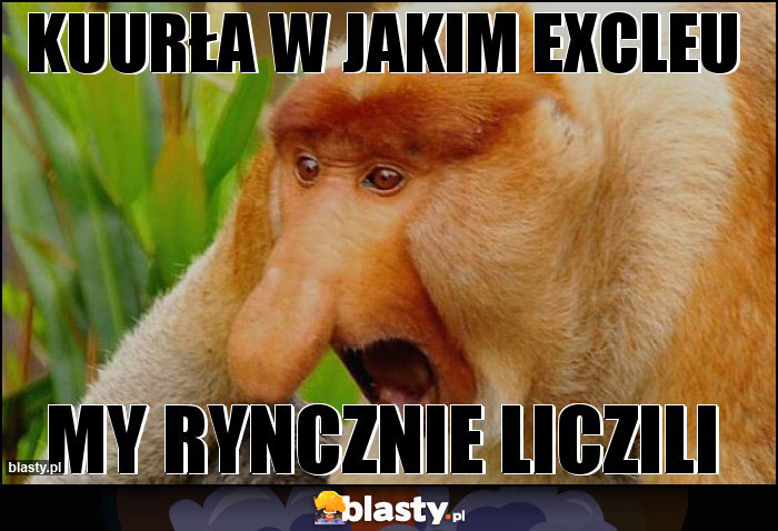 Kuurła w jakim excleu